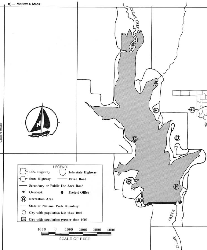 A Guide to Birding in Oklahoma Clear Creek Lake